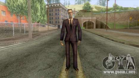 Half-Life - G-Man para GTA San Andreas