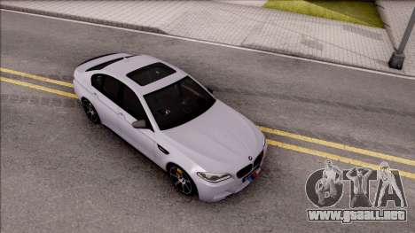 BMW M5 F10 M Performance para GTA San Andreas