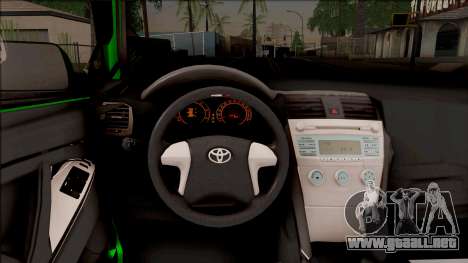 Toyota Corolla Green Edition para GTA San Andreas