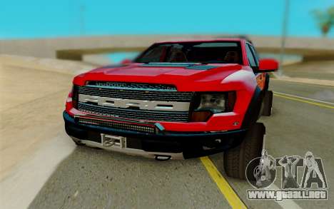 Ford F150 Raptor para GTA San Andreas
