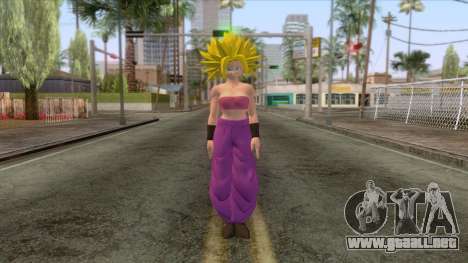 Caulifla SSJ Skin para GTA San Andreas