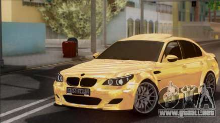 BMW M5 GOLD para GTA San Andreas