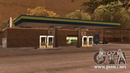 OMV Gas Station In Dillimore para GTA San Andreas