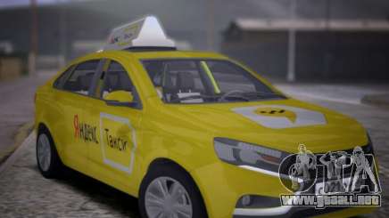 Lada Vesta Yandex Taxi (LVYT) Beta 0.1 para GTA San Andreas