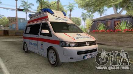 Volkswagen T5 Serbian Ambulance para GTA San Andreas