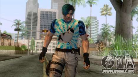 Leon Cat Lover Skin para GTA San Andreas