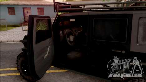 Jeep Wrangler Rubicon Off-Road para GTA San Andreas