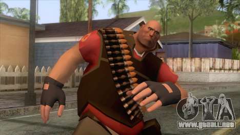 Team Fortress 2 - Heavy Skin v2 para GTA San Andreas
