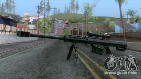 Barrett M82A1 Anti-Material Sniper Rifle v1 para GTA San Andreas