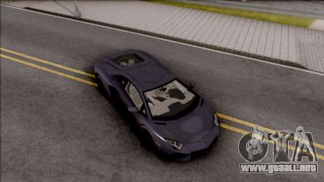 Lamborghini Aventador para GTA San Andreas