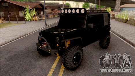 Jeep Wrangler Rubicon Off-Road para GTA San Andreas