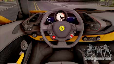 Ferrari 488 Spider 2016 para GTA San Andreas