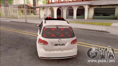 Volkswagen Spacefox para GTA San Andreas