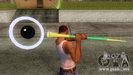 Dragon Ball - Sour Weapon para GTA San Andreas