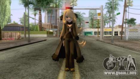 Cynthia Pokemon Skin para GTA San Andreas