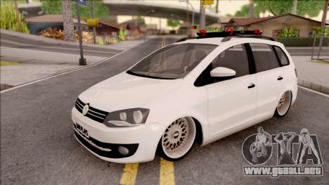 Volkswagen Spacefox para GTA San Andreas