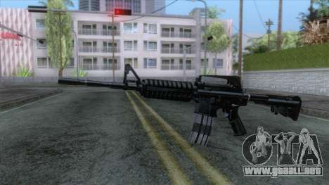 M4A1 Assault Rifle para GTA San Andreas