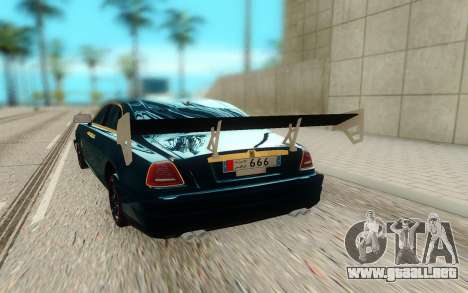 Rolls-Royce Ghost para GTA San Andreas