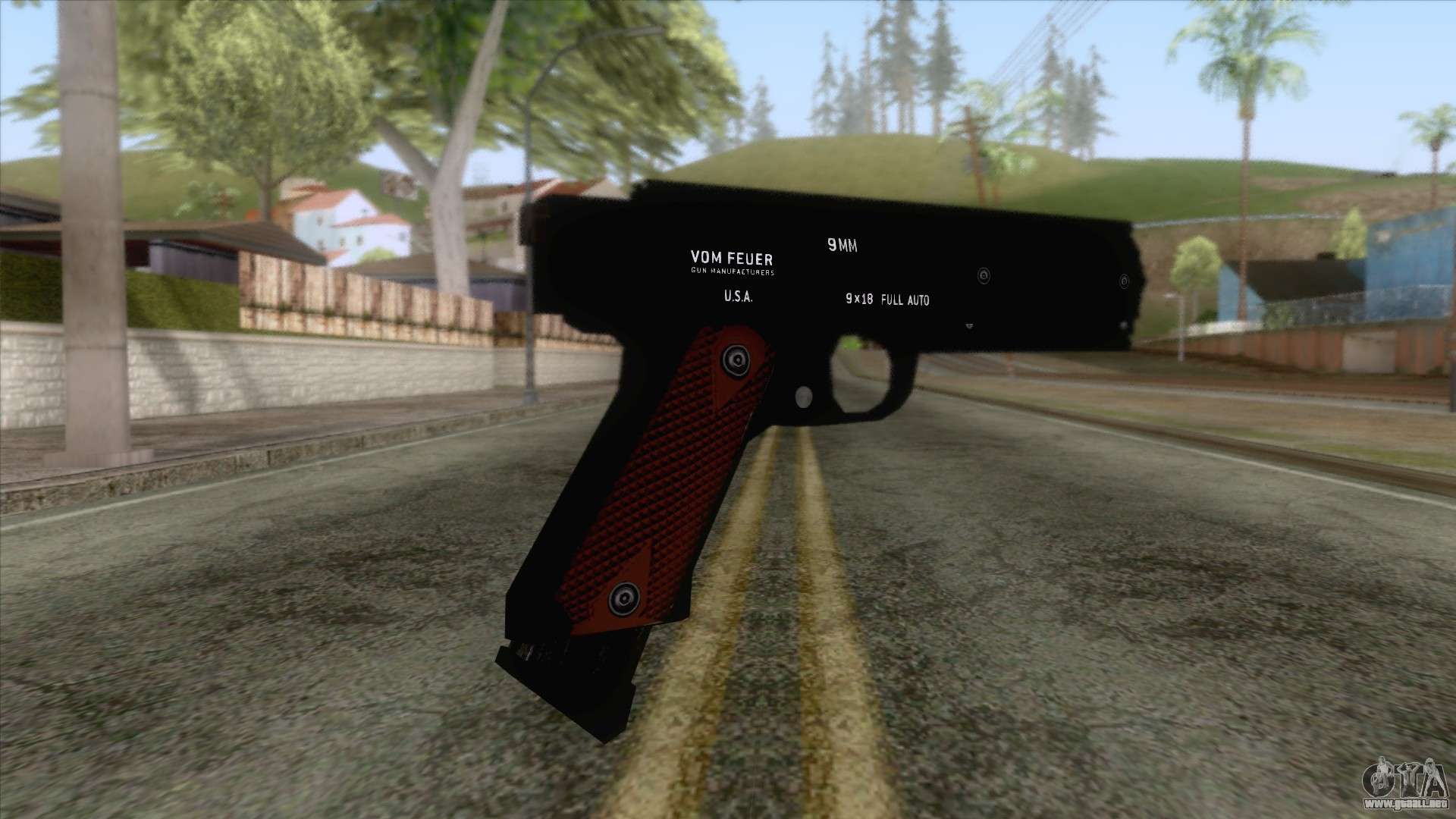 Gta 5 pistol замена