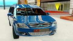 Lada Largus blue para GTA San Andreas