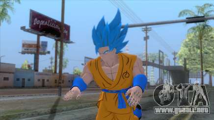 Goku SSJ2 Blue Skin para GTA San Andreas