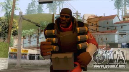 Team Fortress 2 - Demo Skin v2 para GTA San Andreas