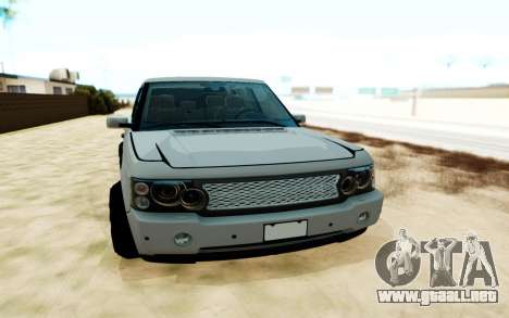 Range Rover Vogue para GTA San Andreas