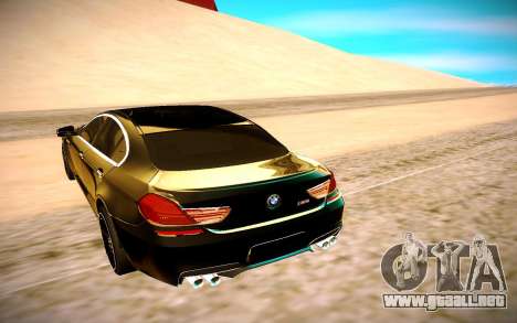 BMW M6 para GTA San Andreas