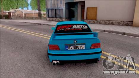 BMW 3-er E36 Blue 4.0i para GTA San Andreas