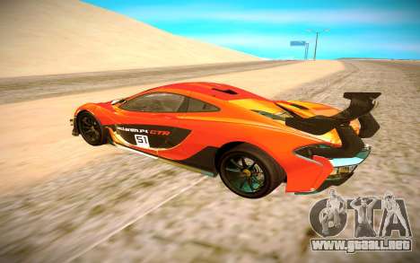 McLaren P1 GTR para GTA San Andreas