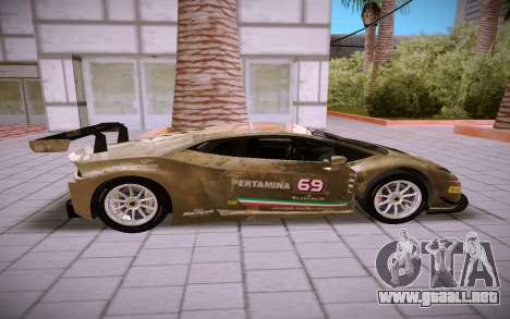 Lamborghini Huracan GT3 para GTA San Andreas