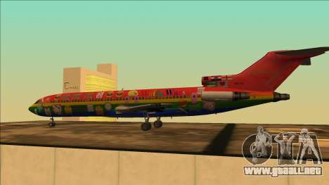 Boeing 727-200 Waifu Guerras De Edición para GTA San Andreas