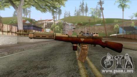 Deadfall Adventures - Fedorov Avtomat para GTA San Andreas