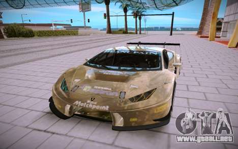 Lamborghini Huracan GT3 para GTA San Andreas