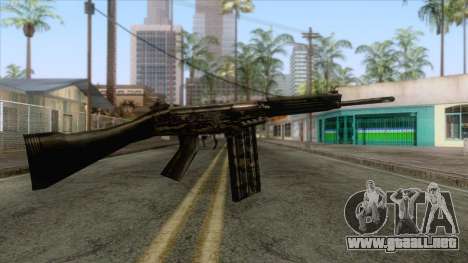 FN-FAL Camouflage para GTA San Andreas