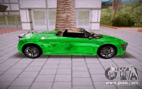 Audi R8 Spyder 5 2 V10 Plus para GTA San Andreas
