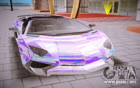 Lamborghini Aventador SV Roadster para GTA San Andreas