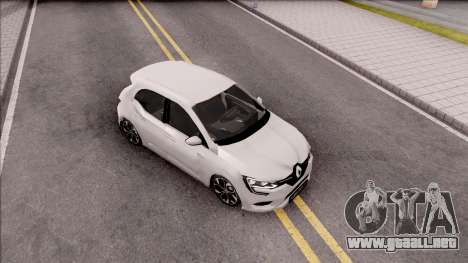 Renault Megane 4 Hatchback Low Poly para GTA San Andreas