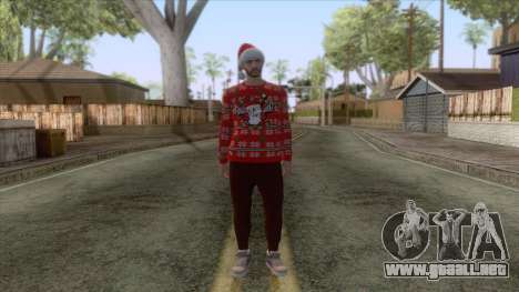 GTA Online - Christmas Skin 1 para GTA San Andreas