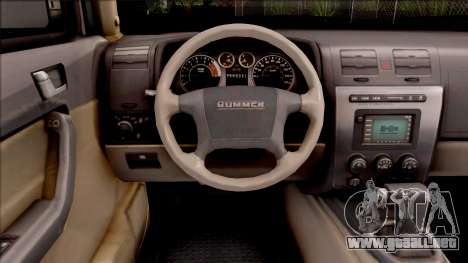 Hummer H3 2010 para GTA San Andreas