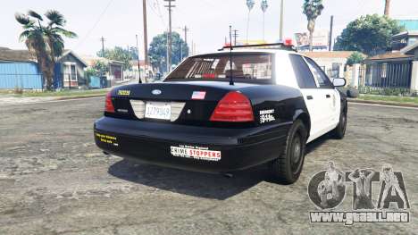 Ford Crown Victoria Los Santos Police [replace]