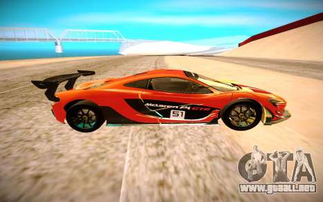 McLaren P1 GTR para GTA San Andreas