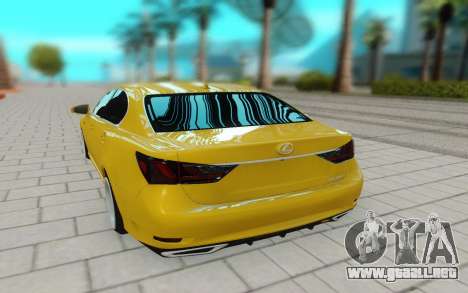 Lexus GS 350F para GTA San Andreas