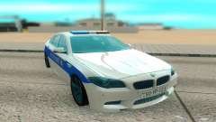 BMW M5 F10 blanco para GTA San Andreas