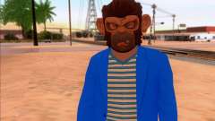 Monkey Mask para GTA San Andreas