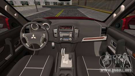 Mitsubishi Pajero SA Plate para GTA San Andreas
