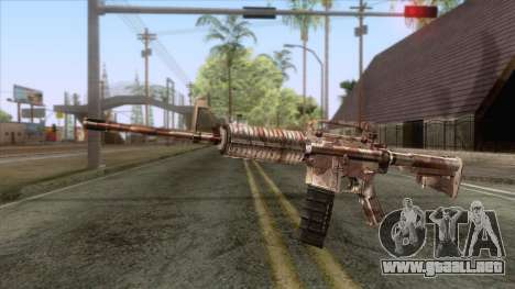 Crossfire M4A1 Camo para GTA San Andreas
