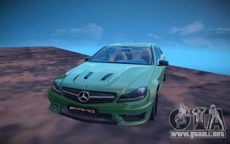 Mercedes Benz AMG C63 Edition 507 para GTA San Andreas