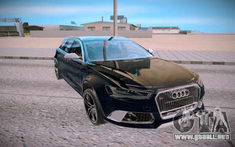 Audi RS6 Avant C7 para GTA San Andreas