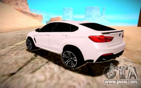BMW X6M 50D para GTA San Andreas